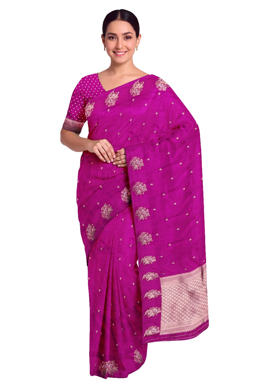 Pure Katan Silk Banarasi Handloom Saree