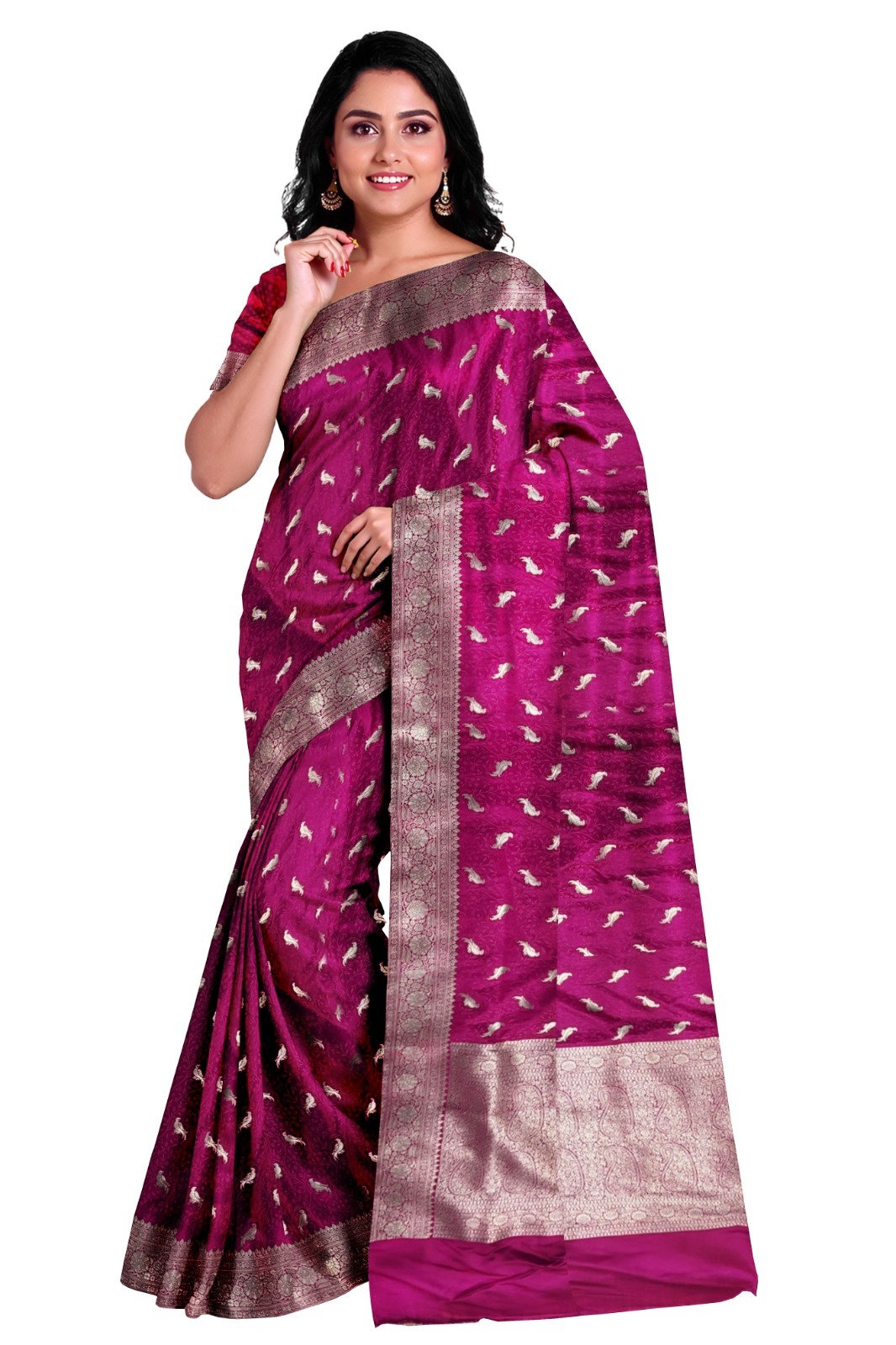 Pure Katan Silk Banarasi Handloom Saree