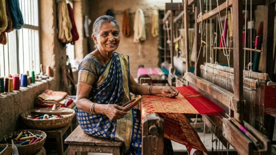 Pure Katan Silk Saree – The Timeless Treasure of Silk Khazana