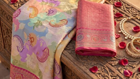 Pure Moonga Silk Sarees