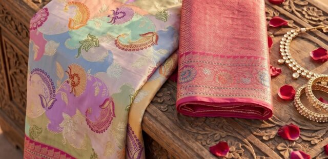 Pure Moonga Silk Sarees