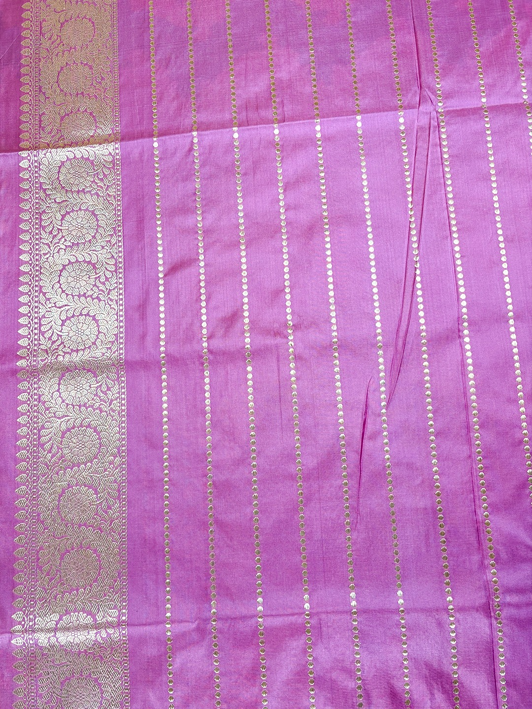A stunning bridal drape of the Rangkat Katan Silk Saree