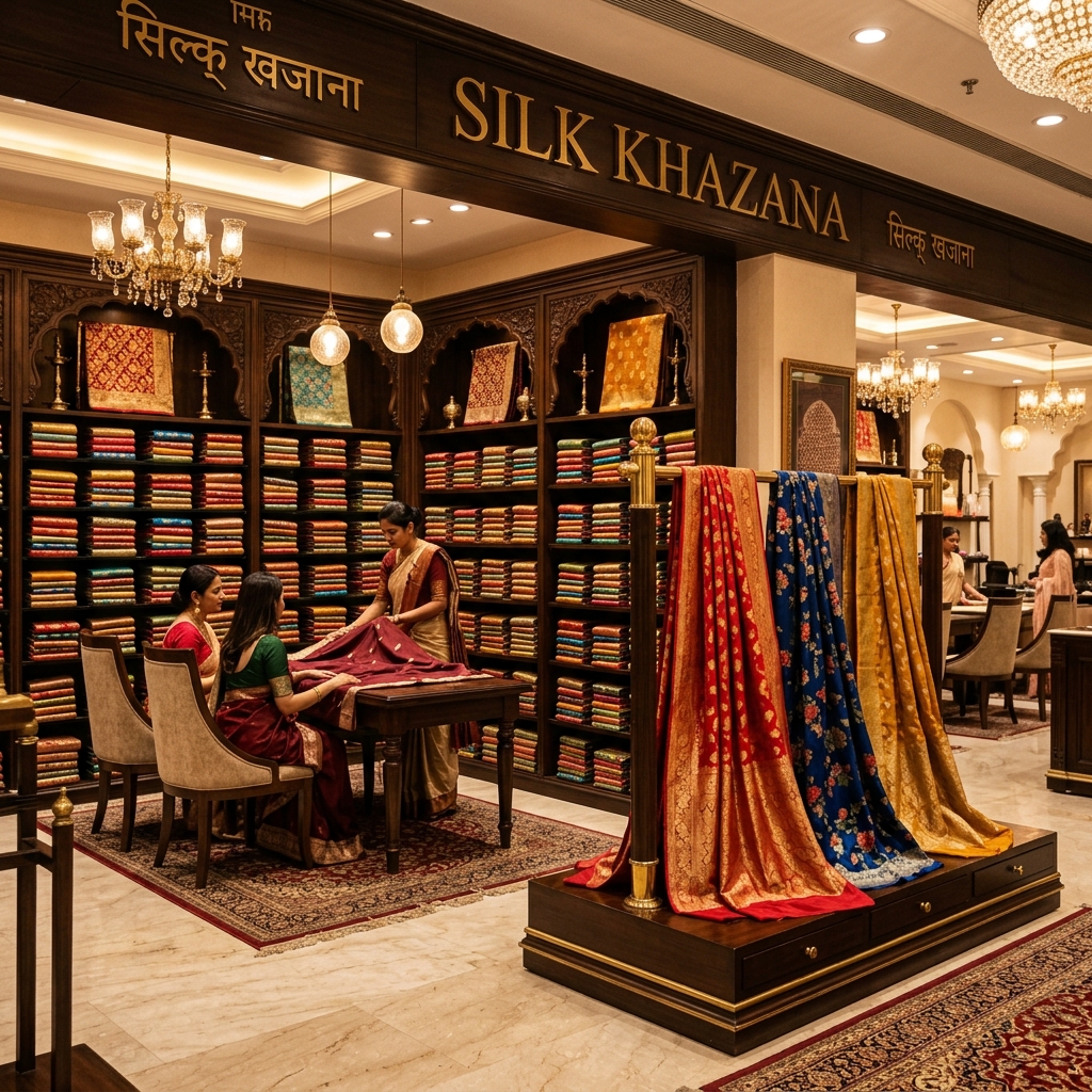 Silk Khazana Showroom in Varanasi