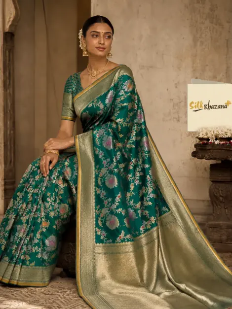 Authentic Banarasi Silk Saree Woven in Varanasi