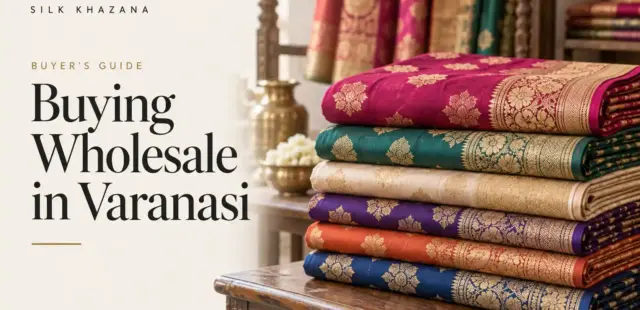 Banarasi Saree Wholesale in Varanasi: A Guide for Buyers