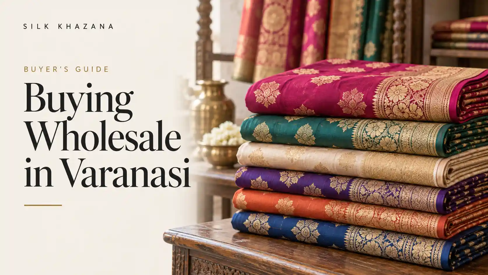 Banarasi Saree Wholesale in Varanasi: A Guide for Buyers