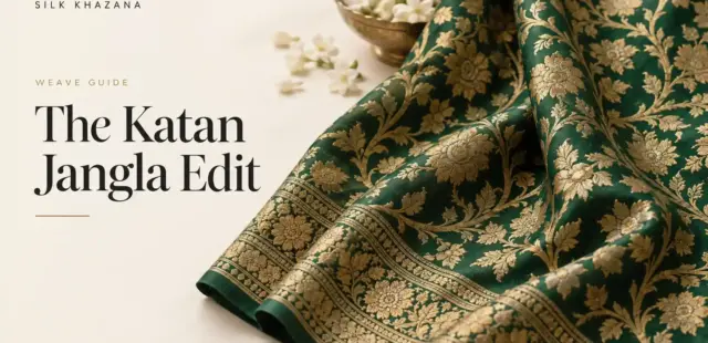 Katan Jungla Banarasi Saree: Complete Guide
