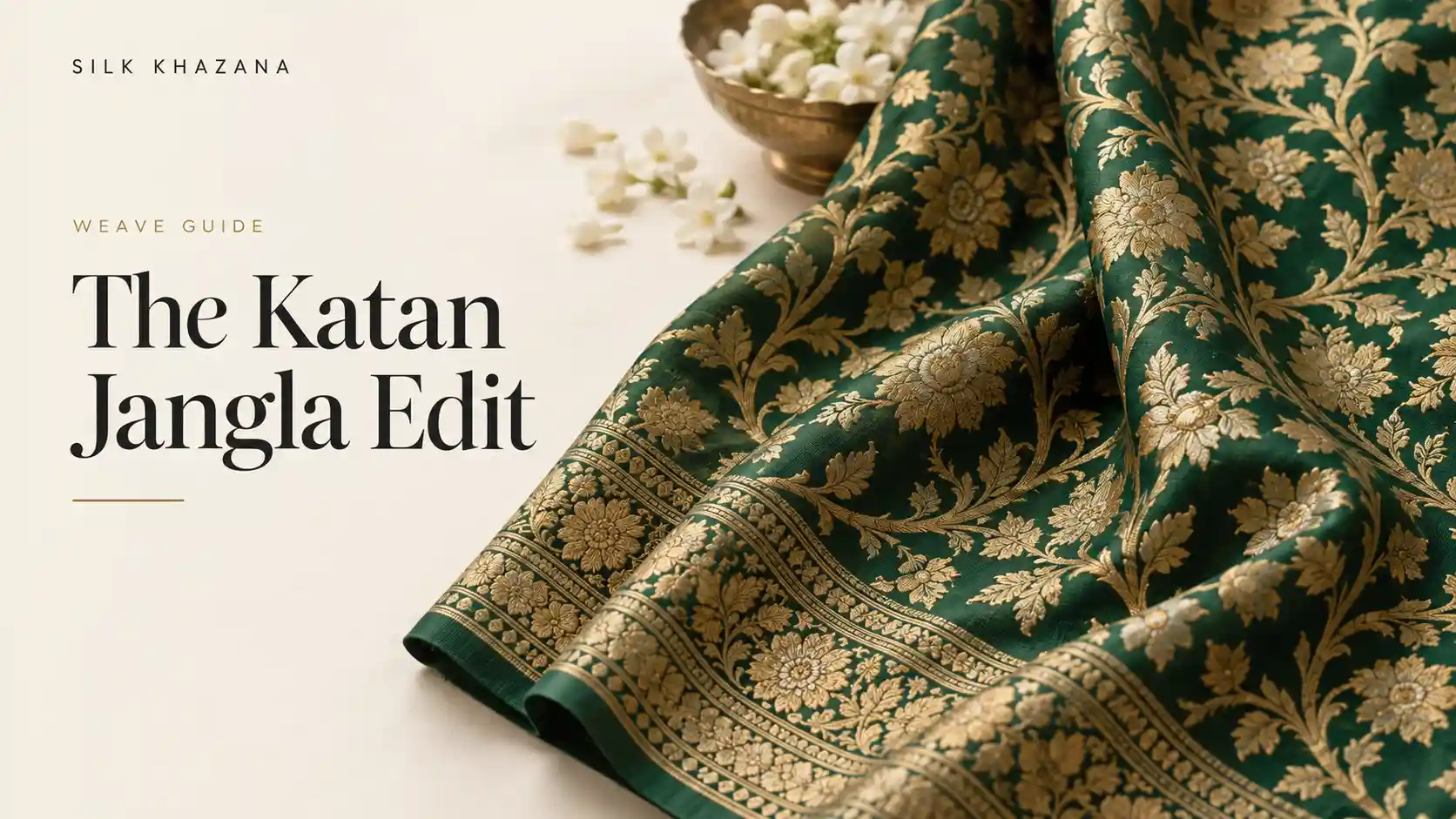 Katan Jungla Banarasi Saree: Complete Guide