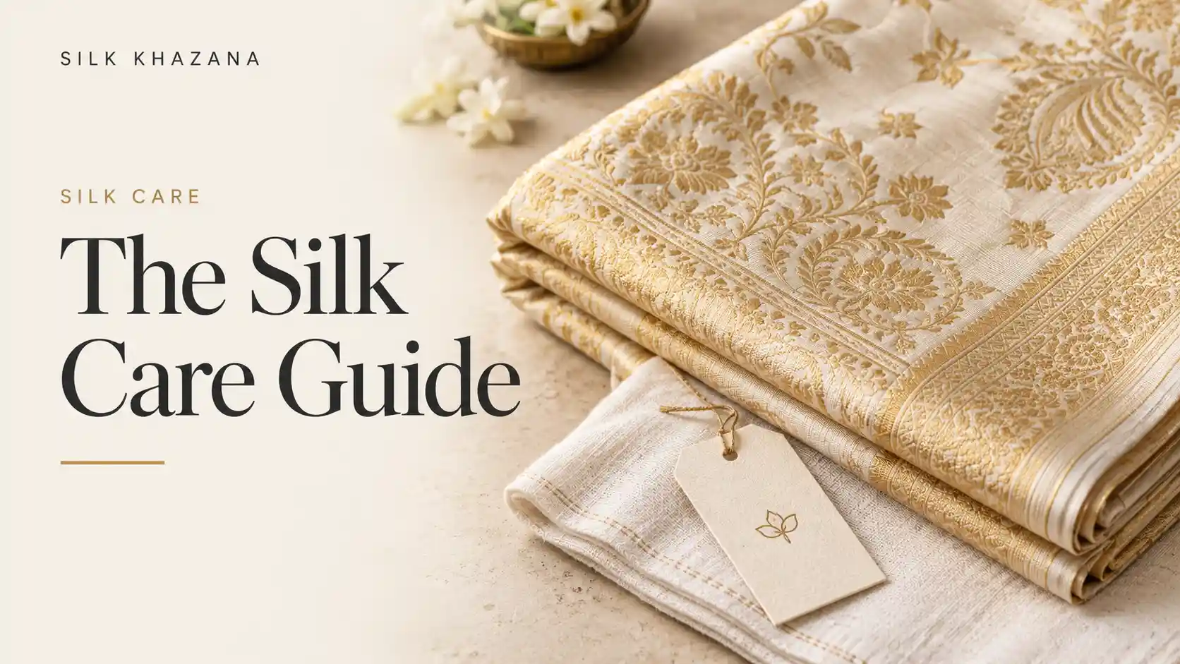 How to Wash and Care for Banarasi Silk Sarees