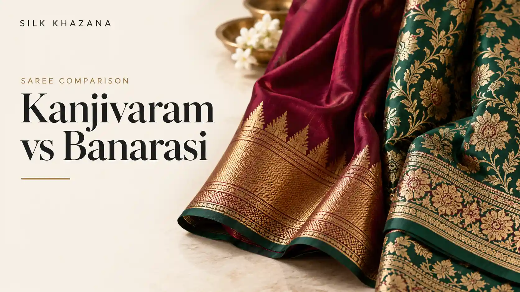 Kanjivaram vs Banarasi Saree: Which to Choose