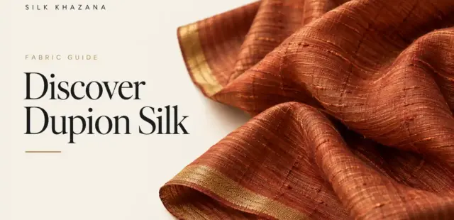 Dupion Silk Saree Guide: Texture, Styling and Care