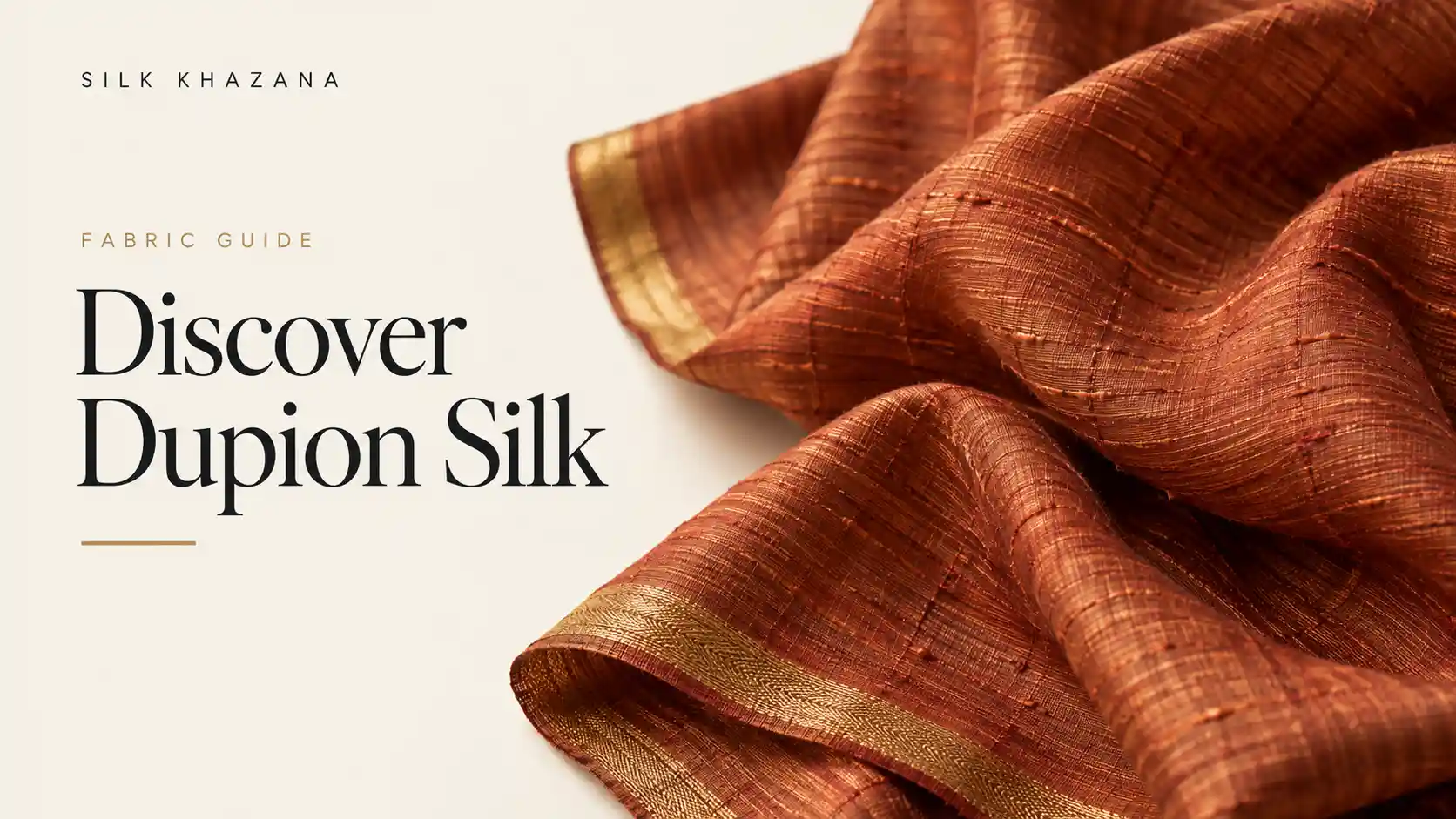 Dupion Silk Saree Guide: Texture, Styling and Care